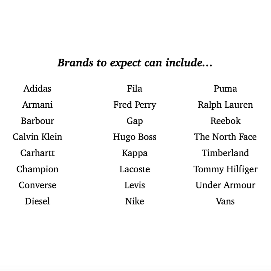 List of brands included