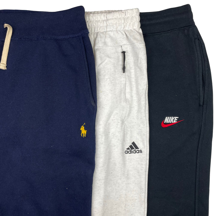 Second-hand joggers from Nike, Adidas, Ralph Lauren, Fila, Lacoste, Timberland, Kappa, Puma, Tommy Hilfiger and other brands